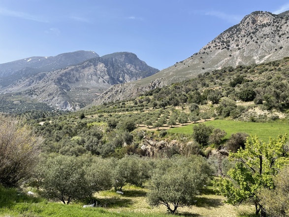 randonnée en pleine nature en Crète