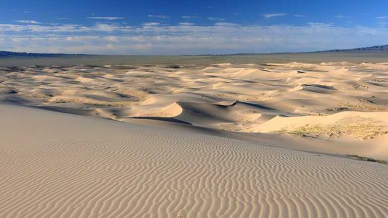 Mongolie  désert et dune