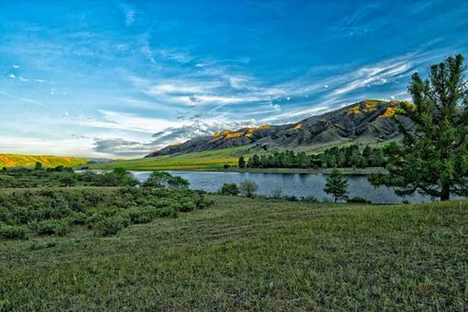 Landes et lacs Mongolie