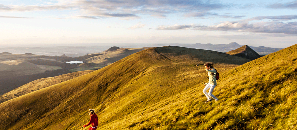 Randonnée entre lacs et volcans d'Auvergne