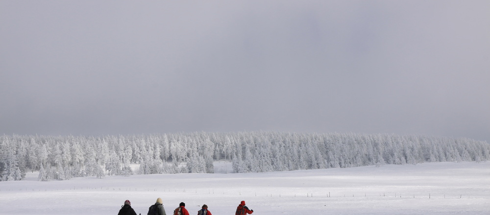 Randonnée raquette Ardéche