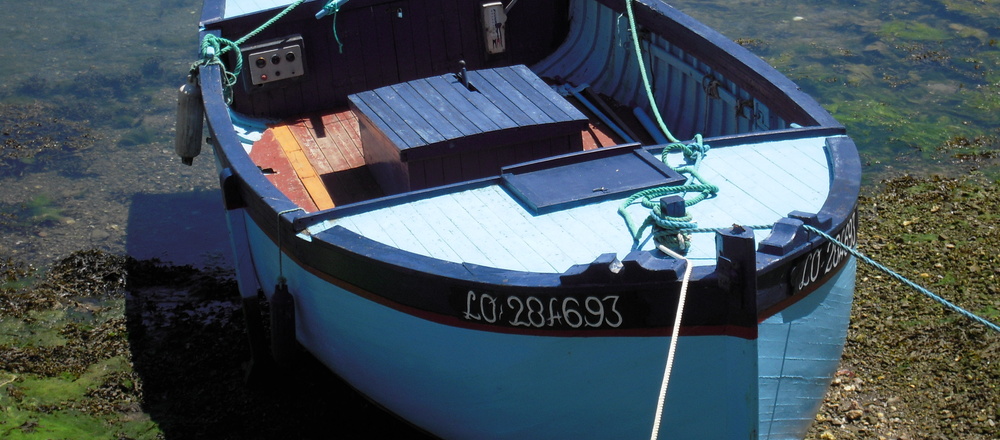 Barque  sur Belle Ile  en mer
