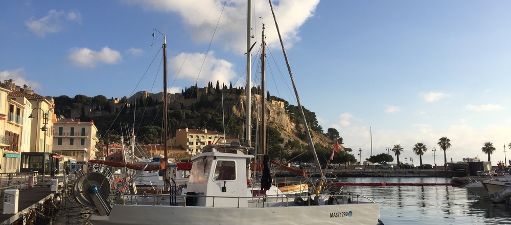 Port de Cassis  Parc National des calanques