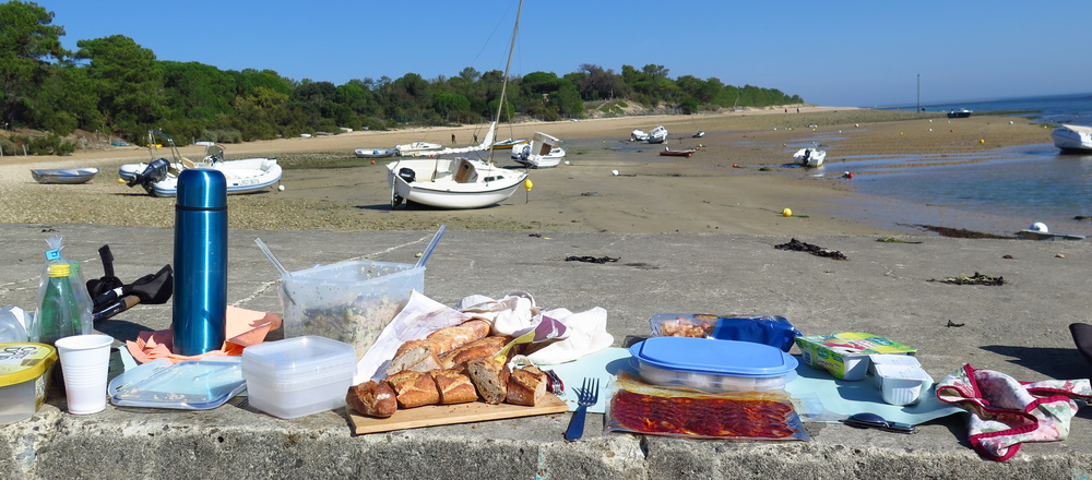 Pique nique sur l'ile de ré