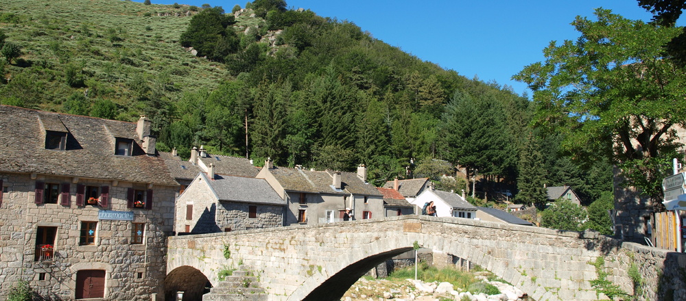 Village sur chemin de Stevenson