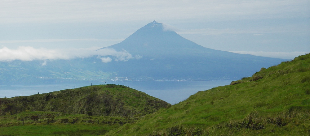 Pico au Açore  sommet du Portugal