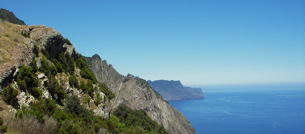 Océan atlantique cote de Madère