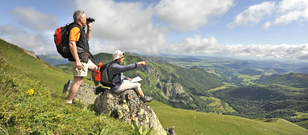 randonnée tout confort en étoile en Auvergne
