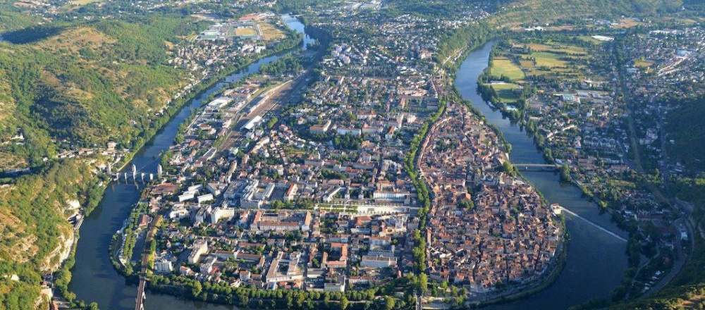 Cahors boucle du Lot