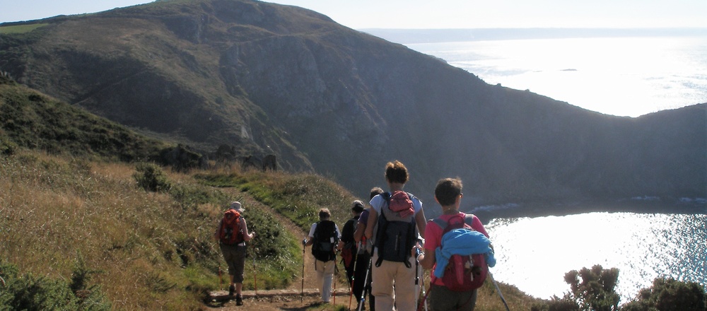 marche nordique presqu'ile du Cotentin