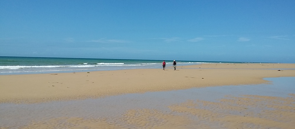 randonnée marche nordique en Baie de Somme