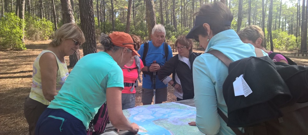 Groupe de marcheur nordique Arcachon
