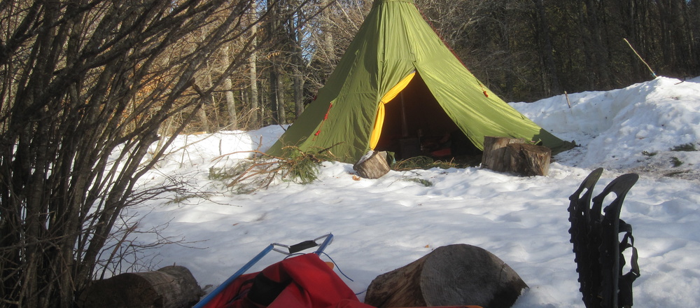 Aluna Voyages rando Pulka en Auvergne