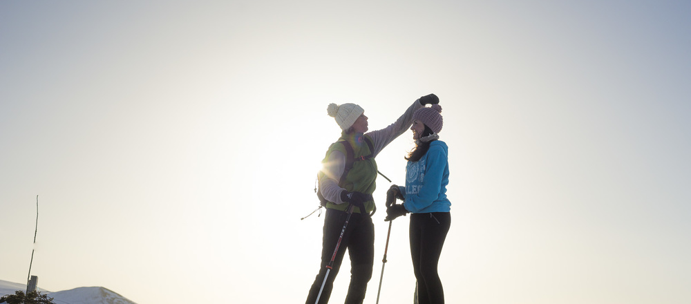 Randonnée week end en raquette à neige Auvergne